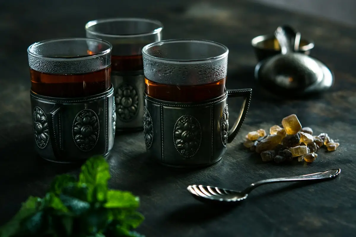 Verres de thé (photo d’illustration)